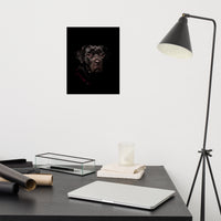 Cane Corso Low-Key Loose Wall Art Print