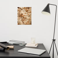 Aged Winter Leaves Botanical Nature Photo Loose Unframed Wall Art Prints