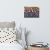 Coastal Themed Art Prints: Melbourne Princes Pier Subtle Vintage Shadow Effects Loose Wall Art Prints