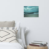 Blue Morning at Rehoboth Landscape Photo Loose Coastal Wall Art Prints