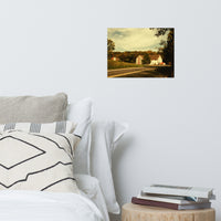 Greenbank Mill Summer Colorized Landscape Photo Loose Wall Art Prints