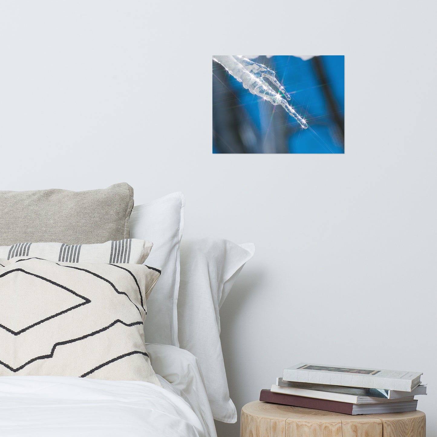 Icicle Nature Photo Loose Unframed Wall Art Prints