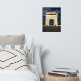 Night Photo At Valley Forge Arch Urban Landscape Loose Unframed Wall Art Prints