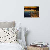 Sunset at Reedy Point Landscape Photo Loose Wall Art Prints