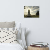 Turkey Point Lighthouse with Sun Flare Horizontal Loose Wall Art Prints