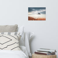 Abandoned West Pier Coastal Seascape Vintage Gentle Touch Effect Landscape Photo Loose Wall Art Prints