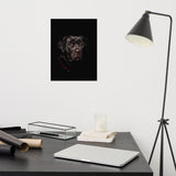 Cane Corso Low-Key Loose Wall Art Print