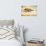 Abandoned Frisco Fishing Pier Coastal Landscape Photo Loose Wall Art Prints