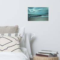 Blue Morning at Rehoboth Landscape Photo Loose Coastal Wall Art Prints