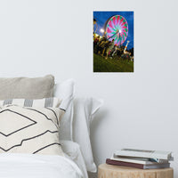 Ferris Wheel 1 Urban Landscape Loose Unframed Wall Art Prints