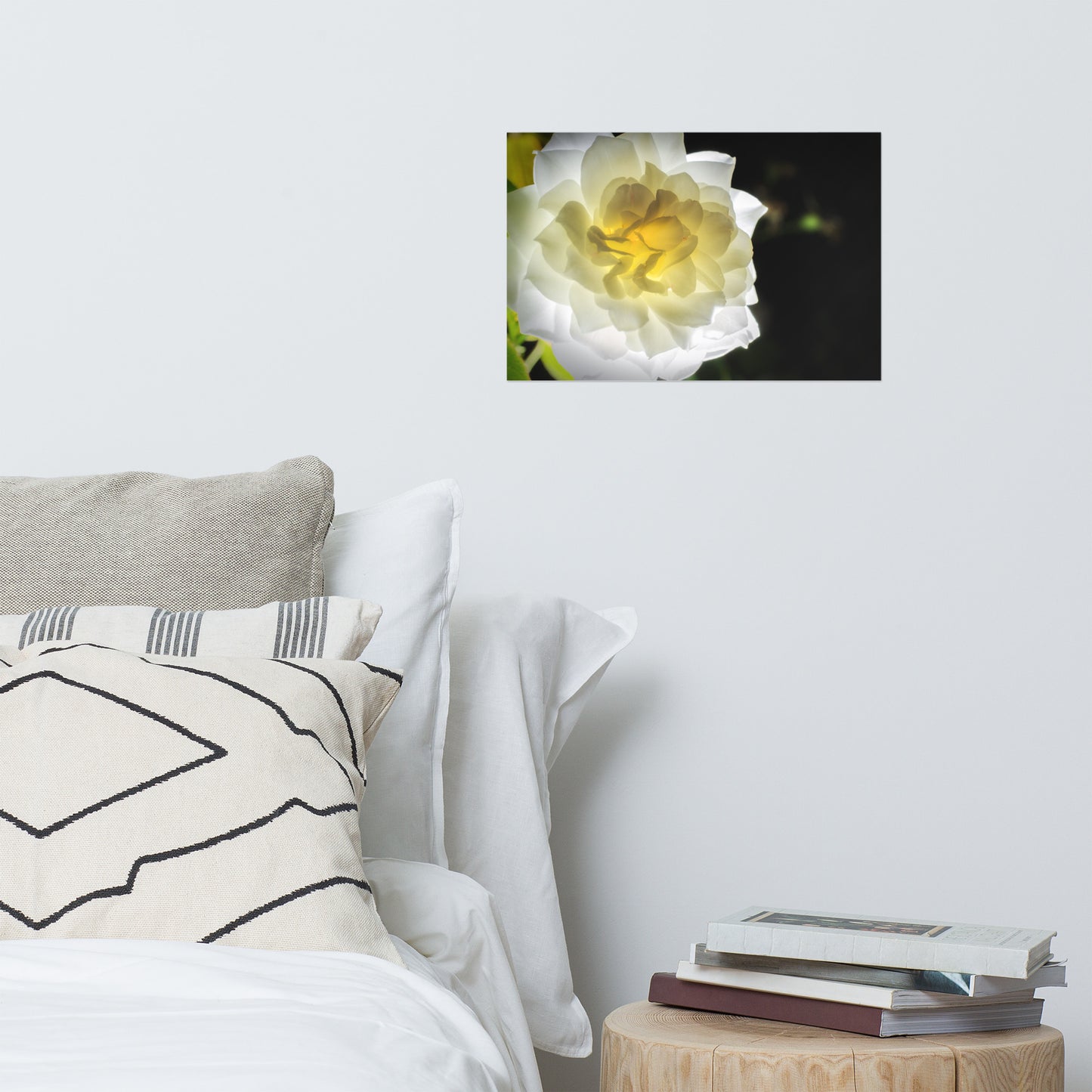 Glowing Rose 2 Floral Nature Photo Loose Unframed Wall Art Prints