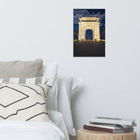 Night Photo At Valley Forge Arch Urban Landscape Loose Unframed Wall Art Prints