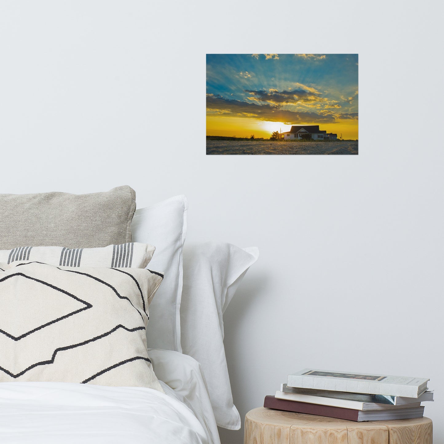 Sunset at Bowers Landscape Photo Loose Wall Art Prints