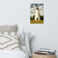 Turkey Point Lighthouse Standing Tall Landscape Photo Loose Wall Art Print