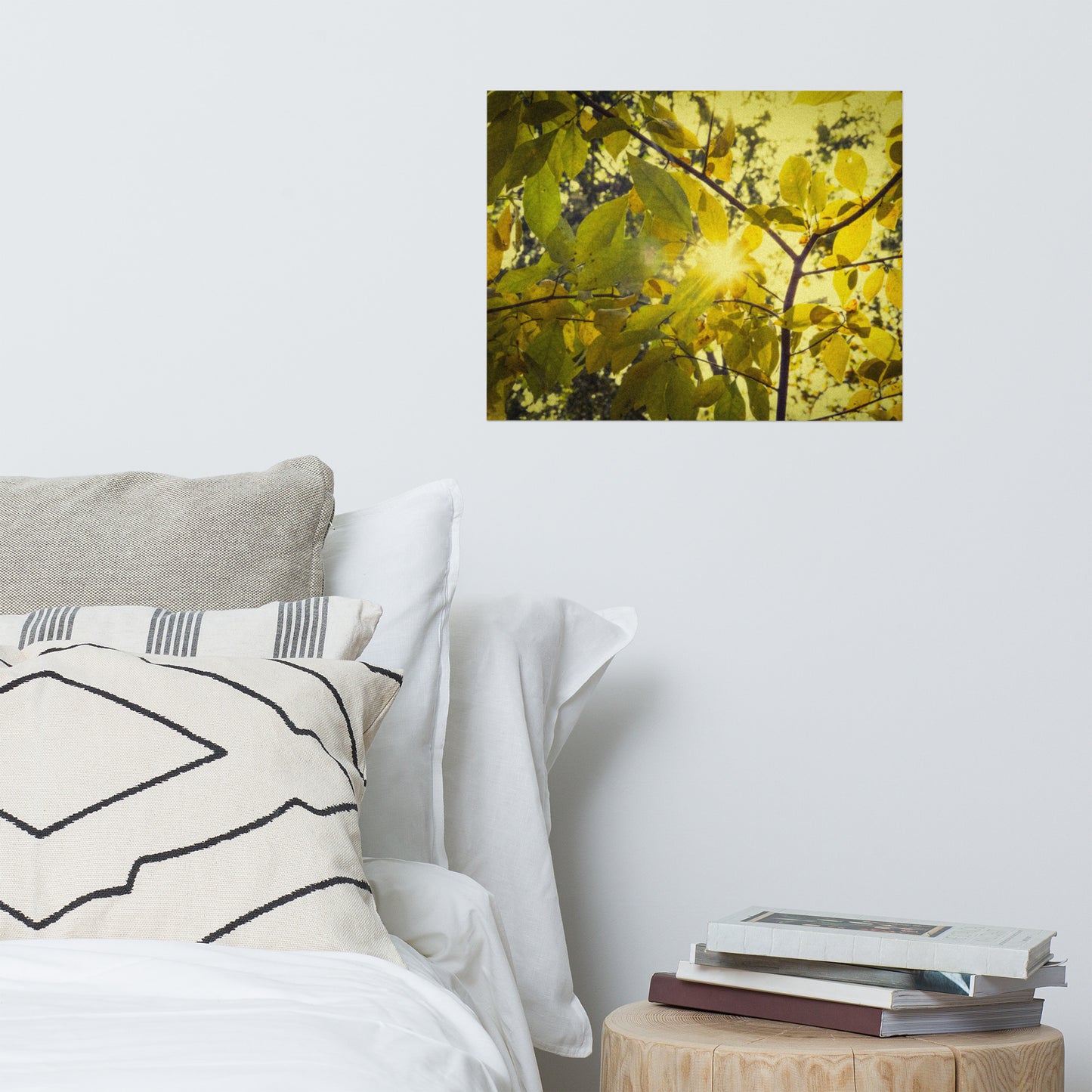 16X20 Botanical Prints: Aged Golden Leaves - Abstract Botanical / Plants / Nature Photograph Loose / Unframed / Frameable / Frameless Wall Art Print - Artwork