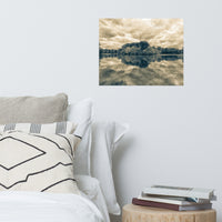 Autumn Reflections Split Tone Loose Wall Art Prints