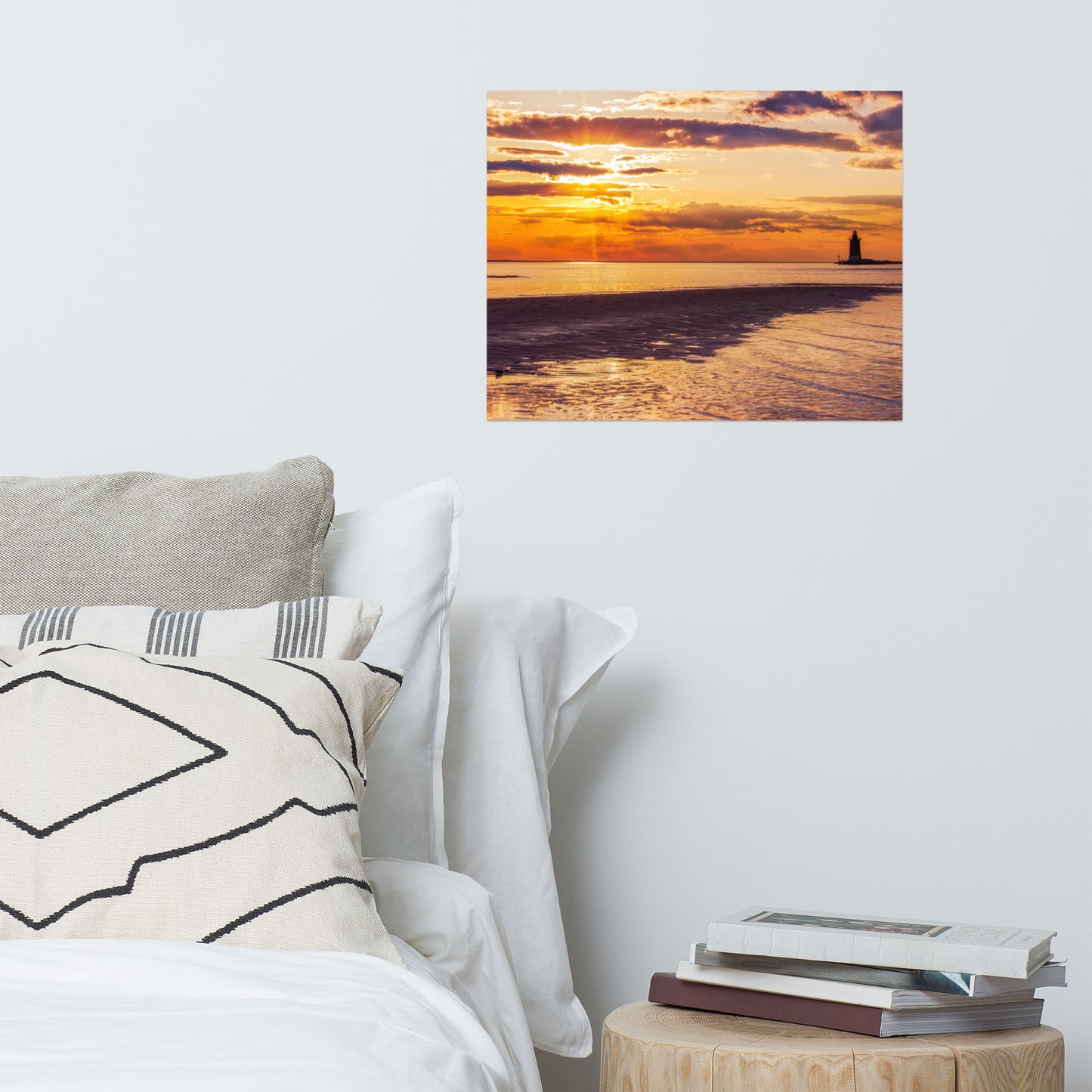 Cape Henlopen Sunset Landscape Photo Loose Wall Art Prints