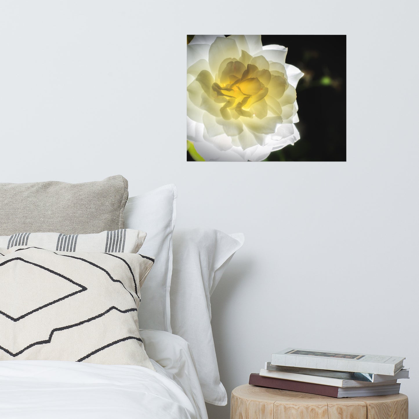 Glowing Rose 2 Floral Nature Photo Loose Unframed Wall Art Prints