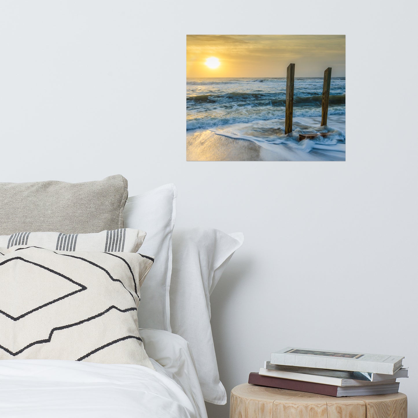 Kissed by the Sea Coastal Landscape Photo Loose Wall Art Prints
