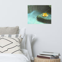 Misty Leaf Botanical Nature Photo Loose Unframed Wall Art Prints