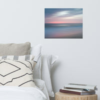 The Colors of Evening on the Beach Landscape Photo Loose Wall Art Prints