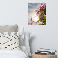 Towering Clematis Floral Nature Photo Loose Unframed Wall Art Prints