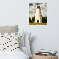 Turkey Point Lighthouse Standing Tall Landscape Photo Loose Wall Art Print