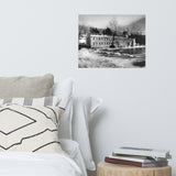 Winter at Powder Mill Landscape Photo Loose Wall Art Prints