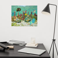 Colorful Tropical Fish - Animal Wildlife Photograph Loose Wall Art Print
