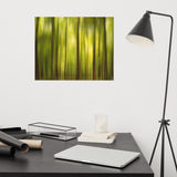 Warmth of the Forests Colors Abstract Photo Unframed Wall Art Print