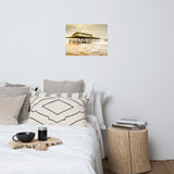Abandoned Frisco Fishing Pier Coastal Landscape Photo Loose Wall Art Prints