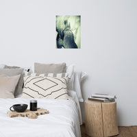 Abstract Japanese Iris Delight Floral Nature Photo Loose Unframed Wall Art Prints