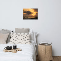 Anna Maria Island Cloudy Beach Sunset 1 Loose Prints - Wall Art Beach