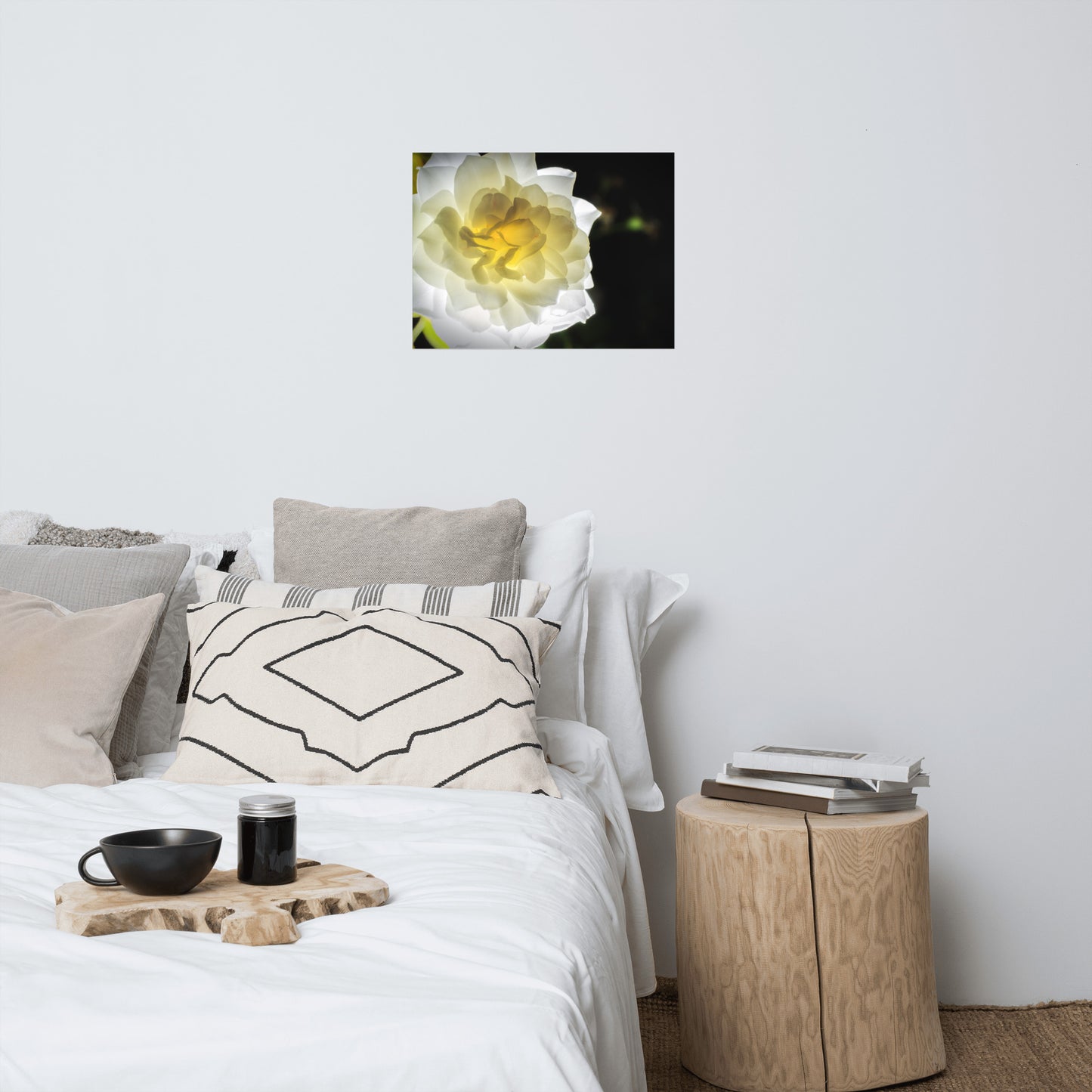 Glowing Rose 2 Floral Nature Photo Loose Unframed Wall Art Prints