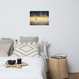Golden Mist on Waples Pond Landscape Photo Loose Wall Art Prints