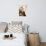 Japanese Iris Delight Aged Floral Nature Photo Loose Unframed Wall Art Prints