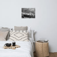 Overfalls Lightship Black and White Landscape Photo Loose Wall Art Prints