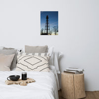 Reedy Point Rear Lighthouse Silhouette Urban Landscape Loose Unframed Wall Art Prints