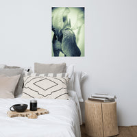 Abstract Japanese Iris Delight Floral Nature Photo Loose Unframed Wall Art Prints