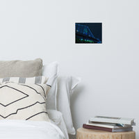 Ben Franklin Bridge Urban Landscape Loose Unframed Wall Art Prints