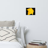 Brilliant Yellow Botanical Nature Photo Loose Unframed Wall Art Prints