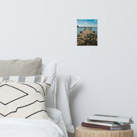 Endless Dock Coastal Landscape Photo Loose Wall Art Print