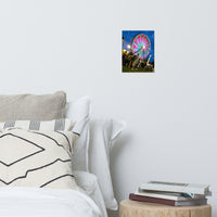 Ferris Wheel 1 Urban Landscape Loose Unframed Wall Art Prints