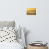 Golden Mist Valley - Hills & Mountain Range Landscape Photo Loose Wall Art Prints