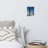 Reedy Point Rear Lighthouse Silhouette Urban Landscape Loose Unframed Wall Art Prints