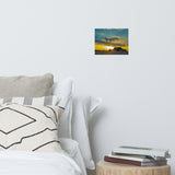 Sunset at Bowers Landscape Photo Loose Wall Art Prints