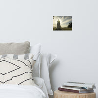 Turkey Point Lighthouse with Sun Flare Horizontal Loose Wall Art Prints